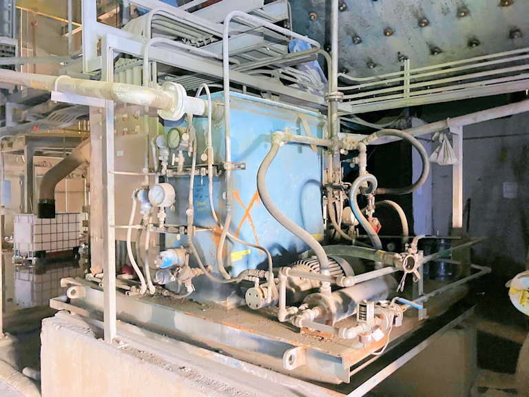 Used Svedala 15' W X 29' L Ball Mill With 3750 Hp Motor)